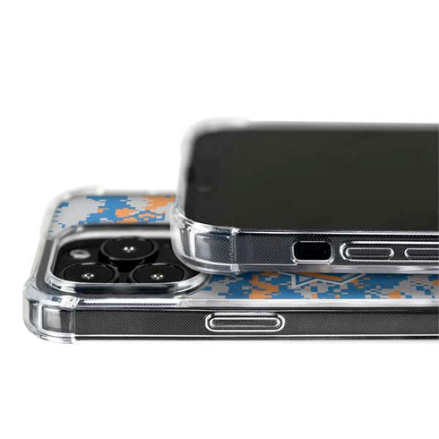 NBA New York Knicks Digi Camo iPhone 15 Pro MagSafe Case